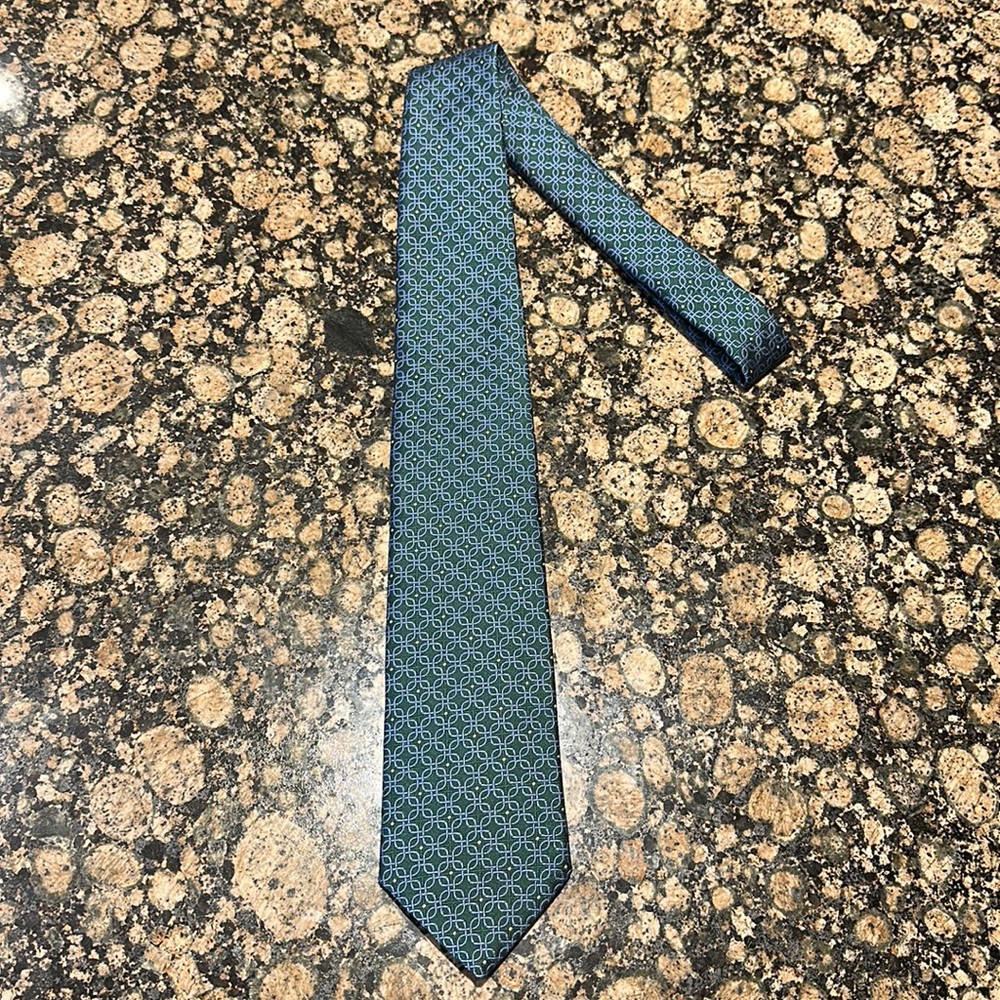 Brooks Brothers Tie - Green/Blue
